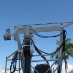 Camera on Jib – for viewing down Highwall